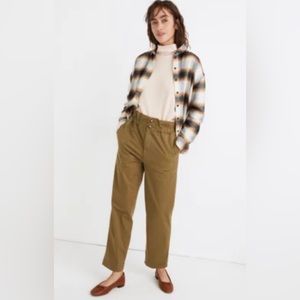 Madewell is tapered paperbag pants